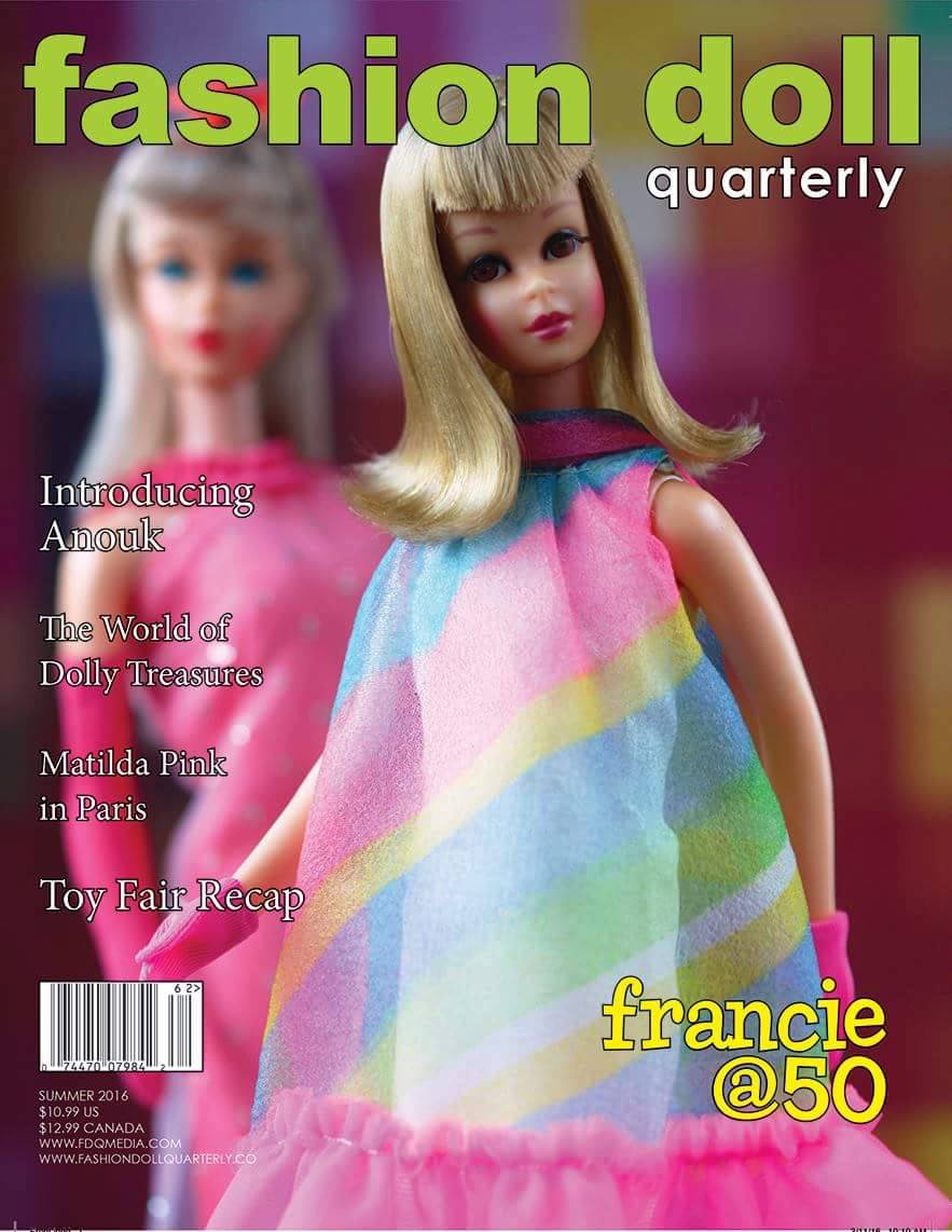La Poupée Mannequin ANOUK Anouk's Official debut! Fashion Doll Quarterly