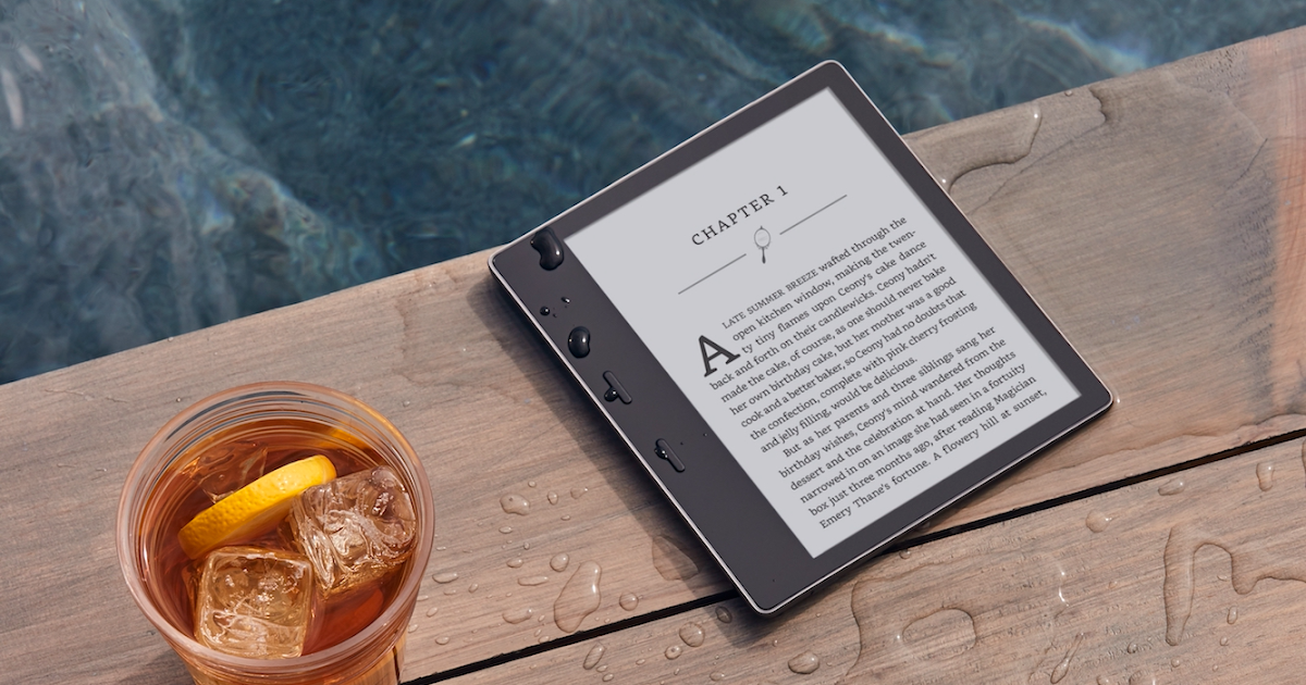 Amazon's Waterproof Kindle Oasis Lets You Read Anywhere Culturecrit