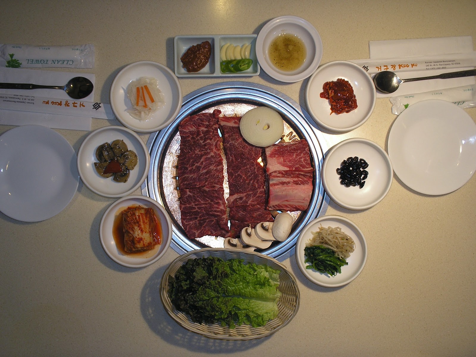 まっくの日記 久しぶりにKOREAN BBQ をParsippanyのKeo Ku Restaurantにて