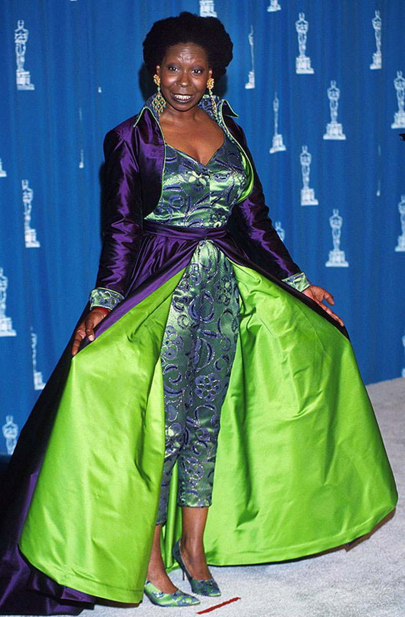 Whoopie Goldberg genie gown