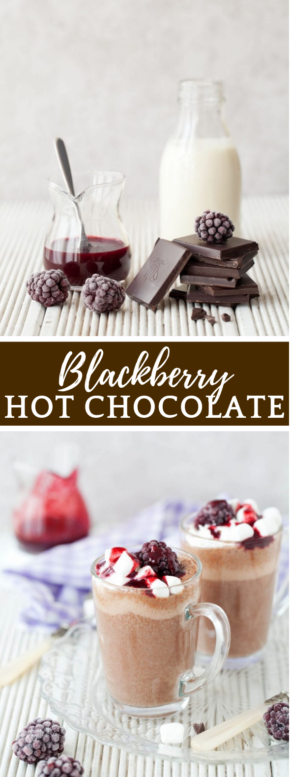 BLACKBERRY HOT CHOCOLATE #drink #hotdrink BLACKBERRY HOT CHOCOLATE #drink #hotdrink