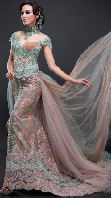 kebaya gaun pengantin model kebaya gaun pengantin