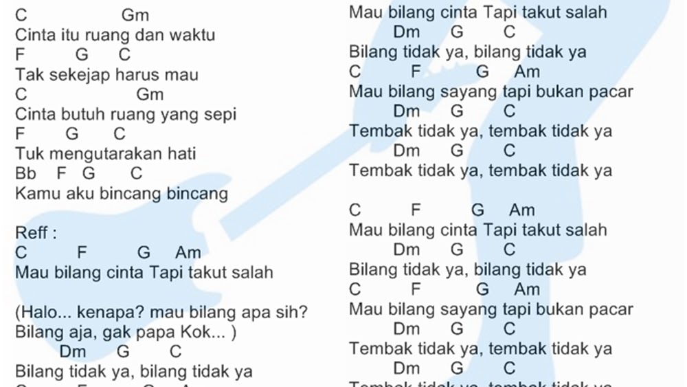 Chord Gitar Moza Medley Lagu Galau Chordtela Gudang Kunci Lagu