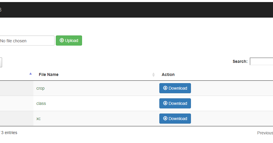Download files php id. File upload download script php code.