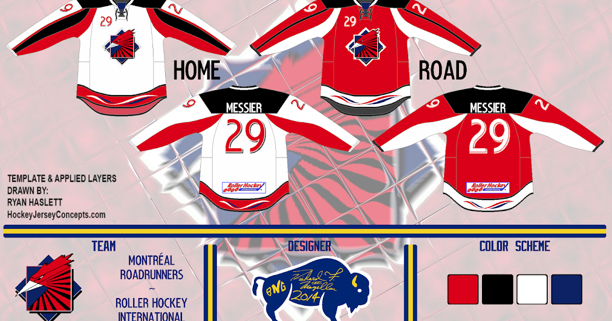 AJH Hockey Jersey Art: Summer of Concept Contributor: Heritage gone Classic