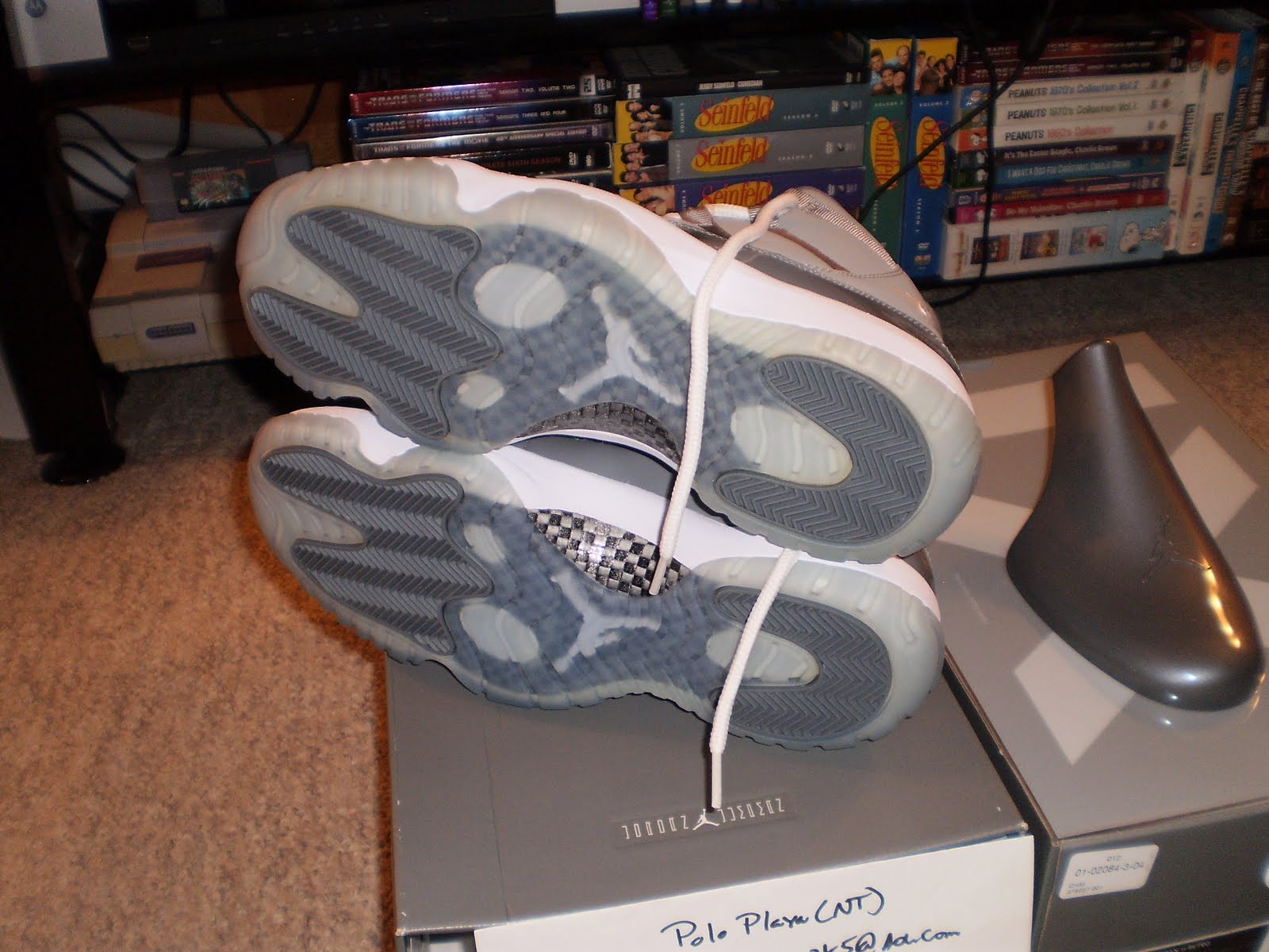 grey jordans 2010