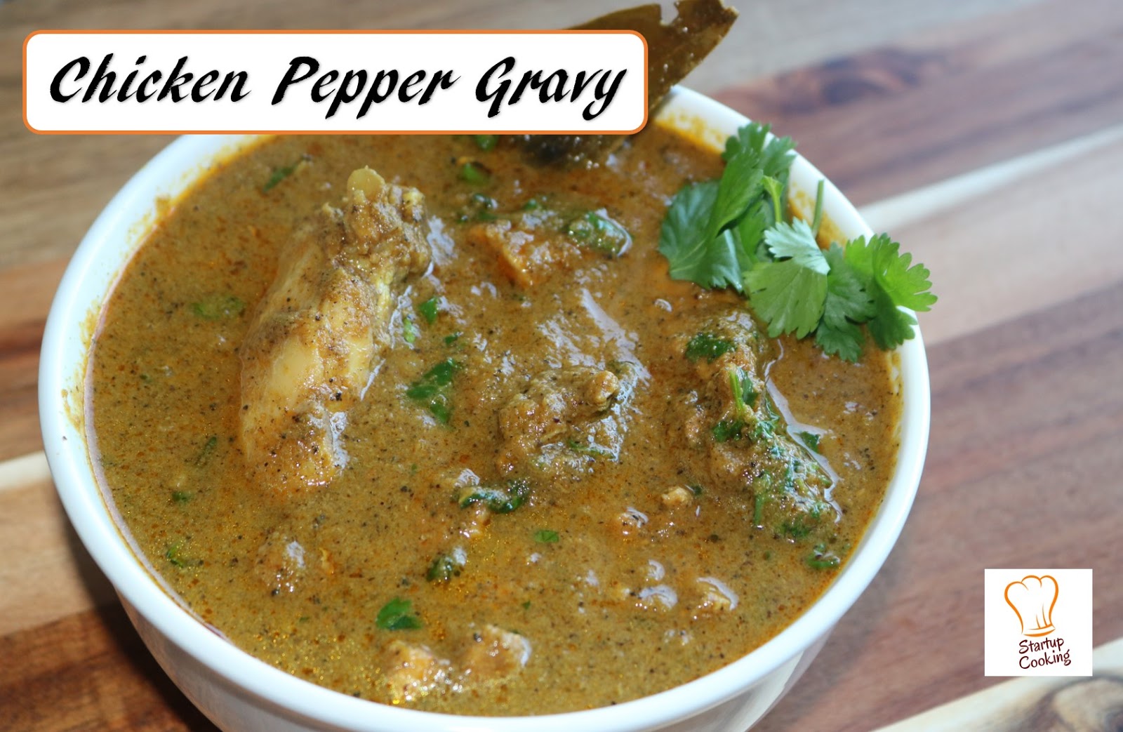 Pepper Chicken Gravy Pepper Chicken Startup Cooking
