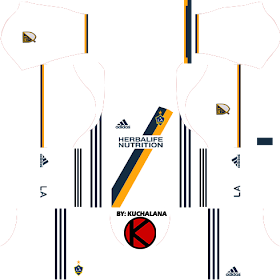 LA Galaxy 2016 - Dream League Soccer Kits and FTS15