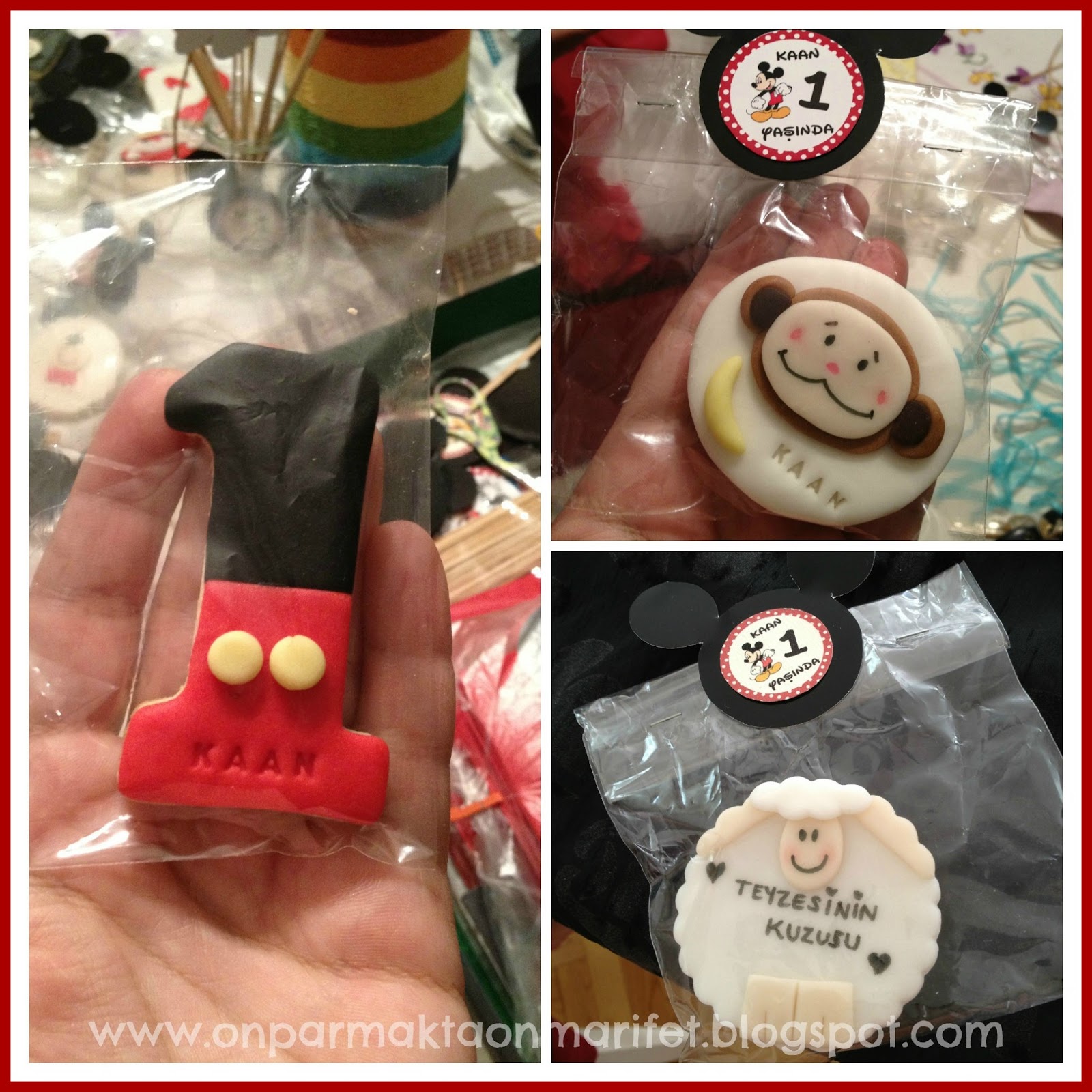 onparmaktaonmarifet Mickey Mouse�lu doğum günü konsepti )