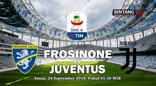 Prediksi Frosinone vs Juventus 24 September 2018