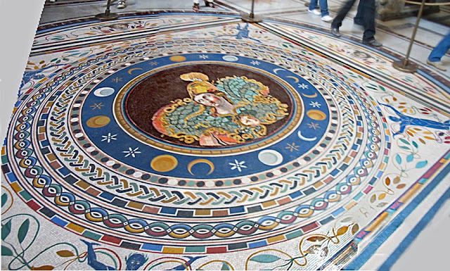 sistine chapel floor painting