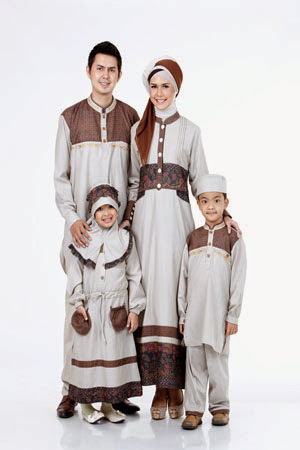 Model Baju Muslim Lebaran untuk Keluarga Model Baju Muslim Lebaran untuk Keluarga