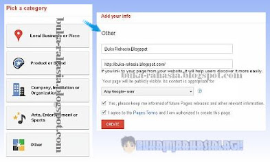 Cara Membuat Google Page & Widget Google Page di Blog/Web