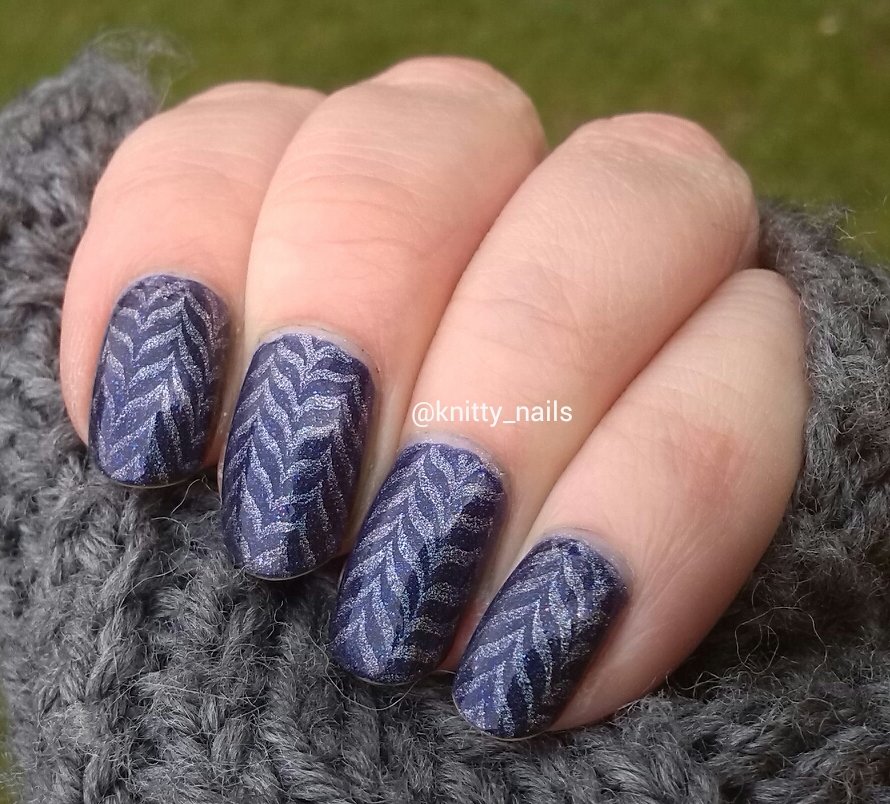 SV by Sparkly Vernis Blurple Ice Cubes and Hehe 040