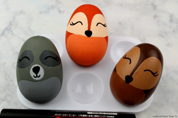 Woodland Animals Egg Craft