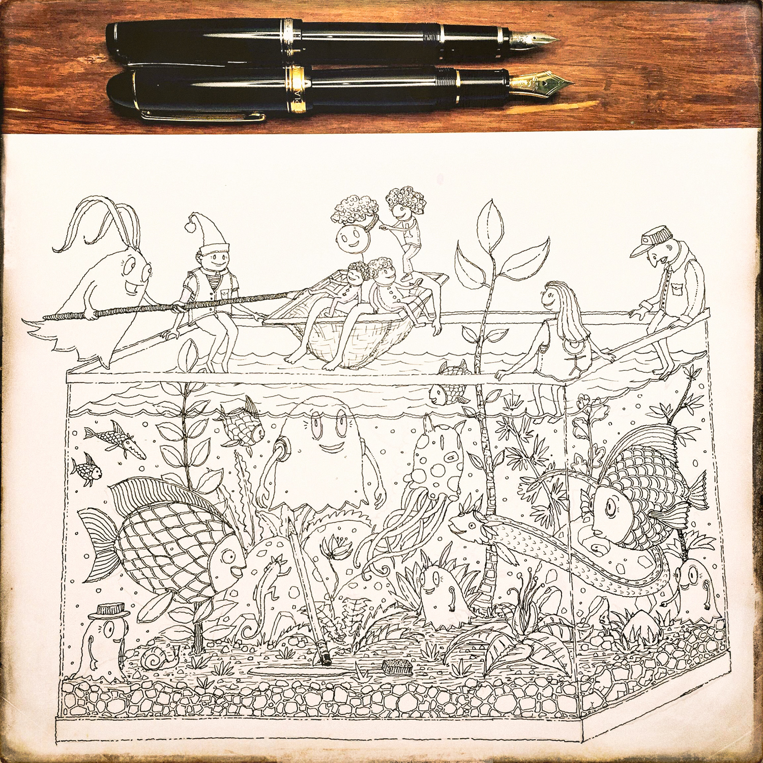 Aquarium Sketch