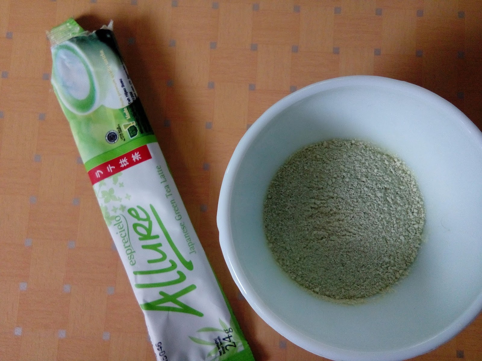 ALLURE Japanese Green Tea Latte Wulan Kenanga