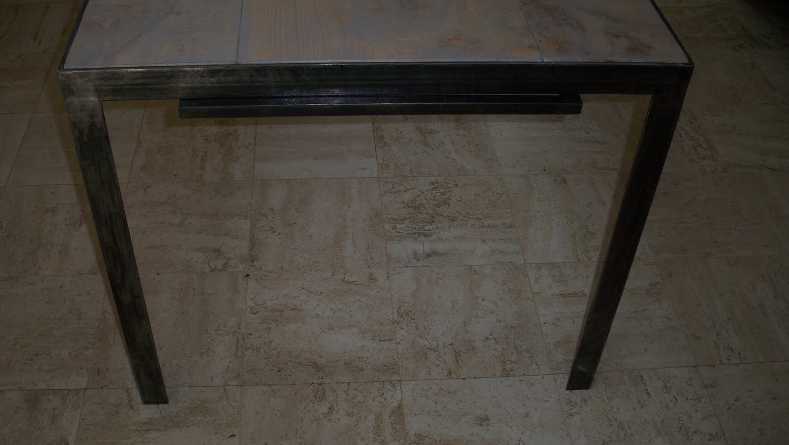 Table de ferme en chêne massif 2 rallonges bois brut | Selency