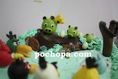 Birthday Cakes with Figurines