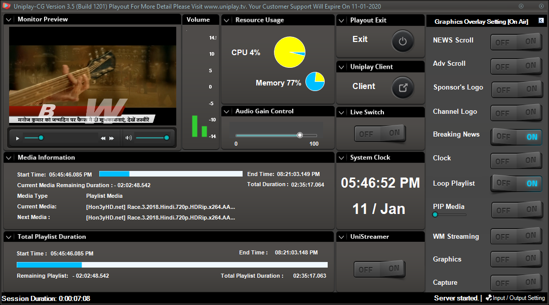 Video playout automation software free