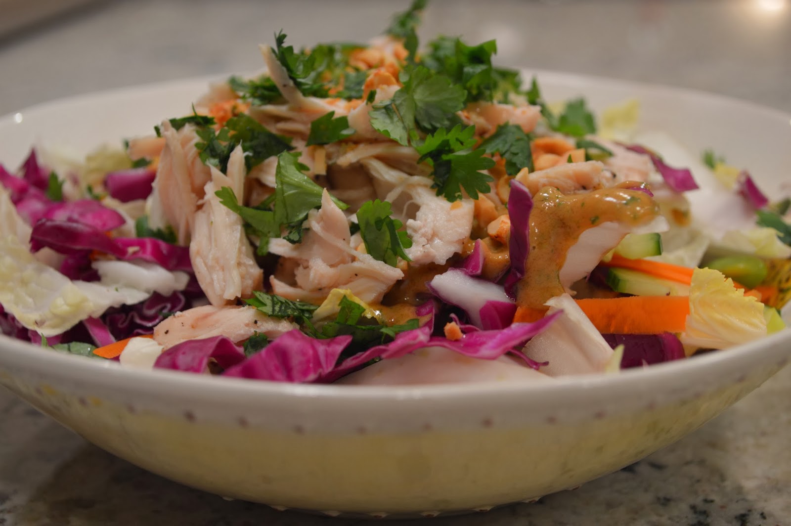 peace. love. & good food. Thai Crunch Chicken Salad