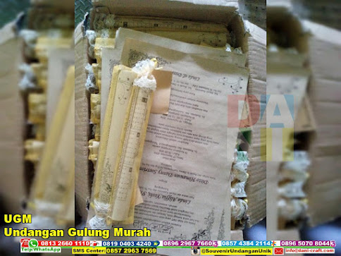 jual Undangan Gulung Murah