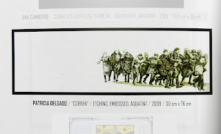 Corren, grabado seleccionado para la 2nd Penang International Printmaking Exhibition (PIPE'10)