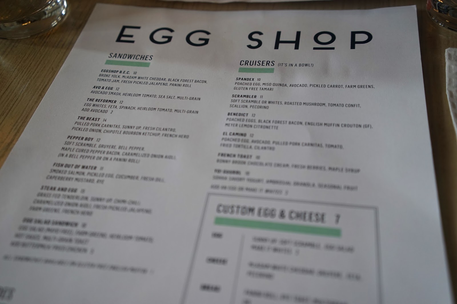 egg shop nyc