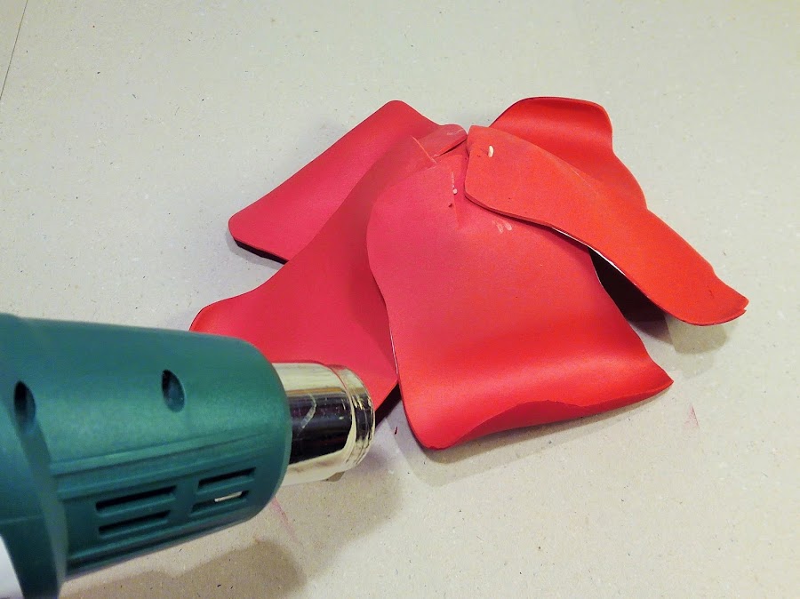 como hacer una flor en foami