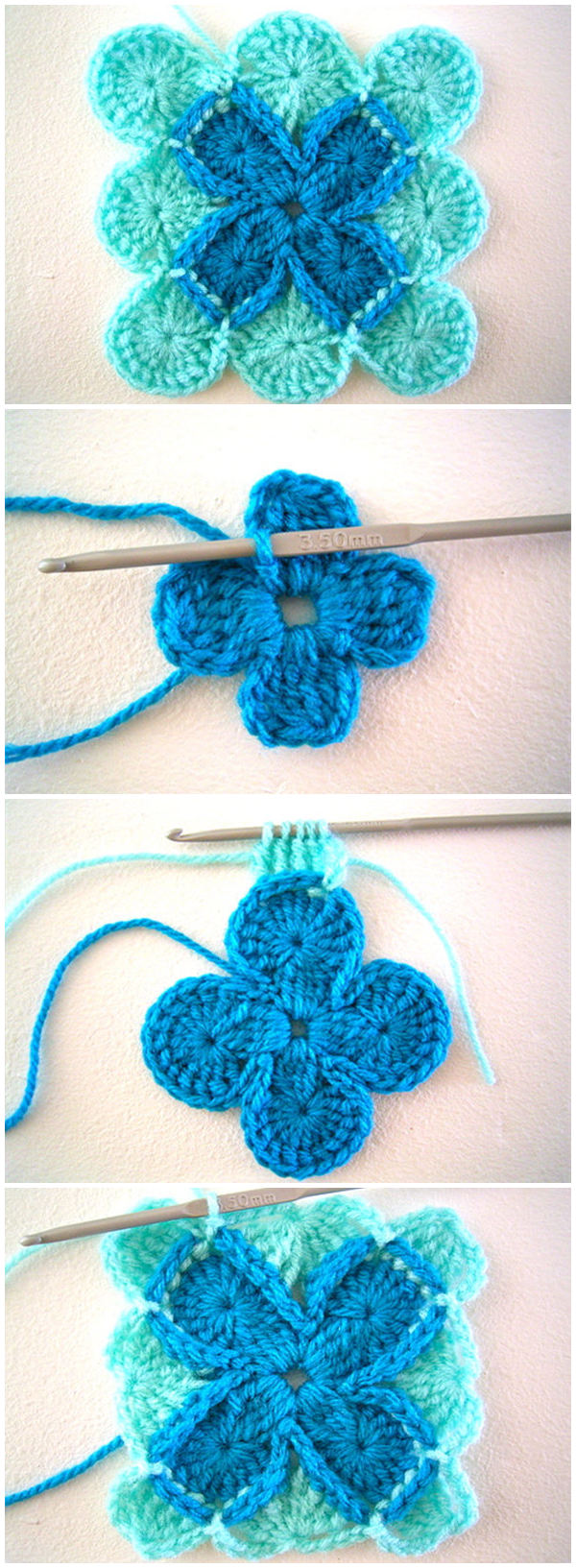 Crocheted Wool-Eater Blanket