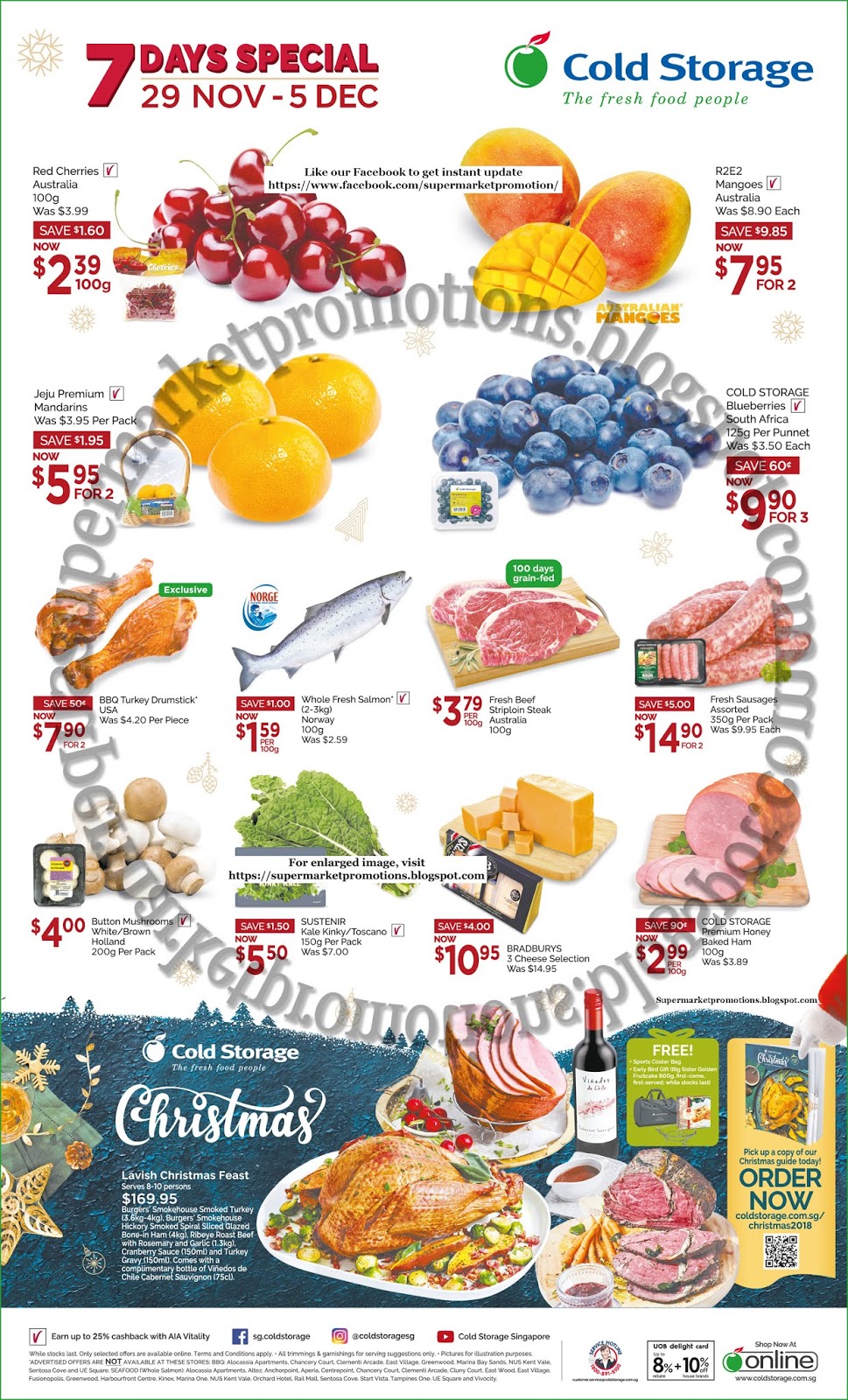 Cold Storage Weekly Promotion 29 November 05 December 2018