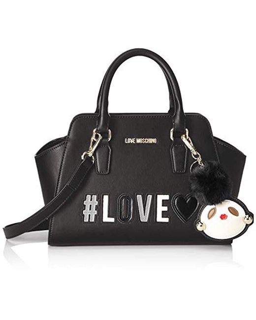 Buy Shoes and Bags UK Love Moschino hashtag love heart cool funky
