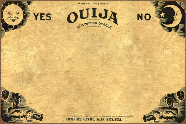 Ouija Board Invitation Template Free