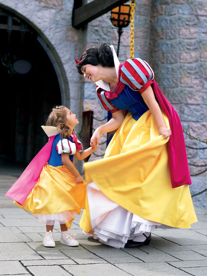 Princess in Disneyland