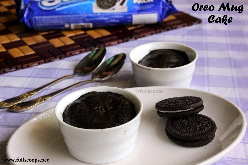 Microwave Oreo Cake Full Scoops A food blog with easy,simple