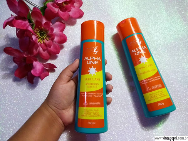#Testei: Shampoo e Condicionador Sun Care (Alpha Line Cosméticos) #Testei: Shampoo e Condicionador Sun Care (Alpha Line Cosméticos)