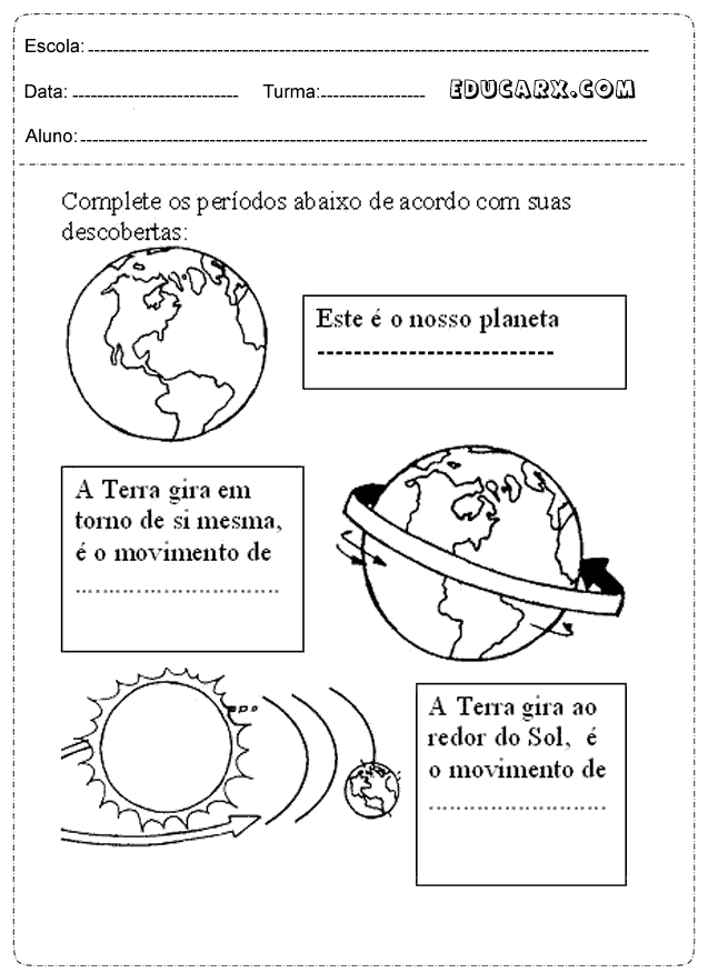 Atividades dia do Terra O nosso precisa que os jovens alunos comece a entender Atividades dia do Terra O nosso precisa que os jovens alunos comece a entender