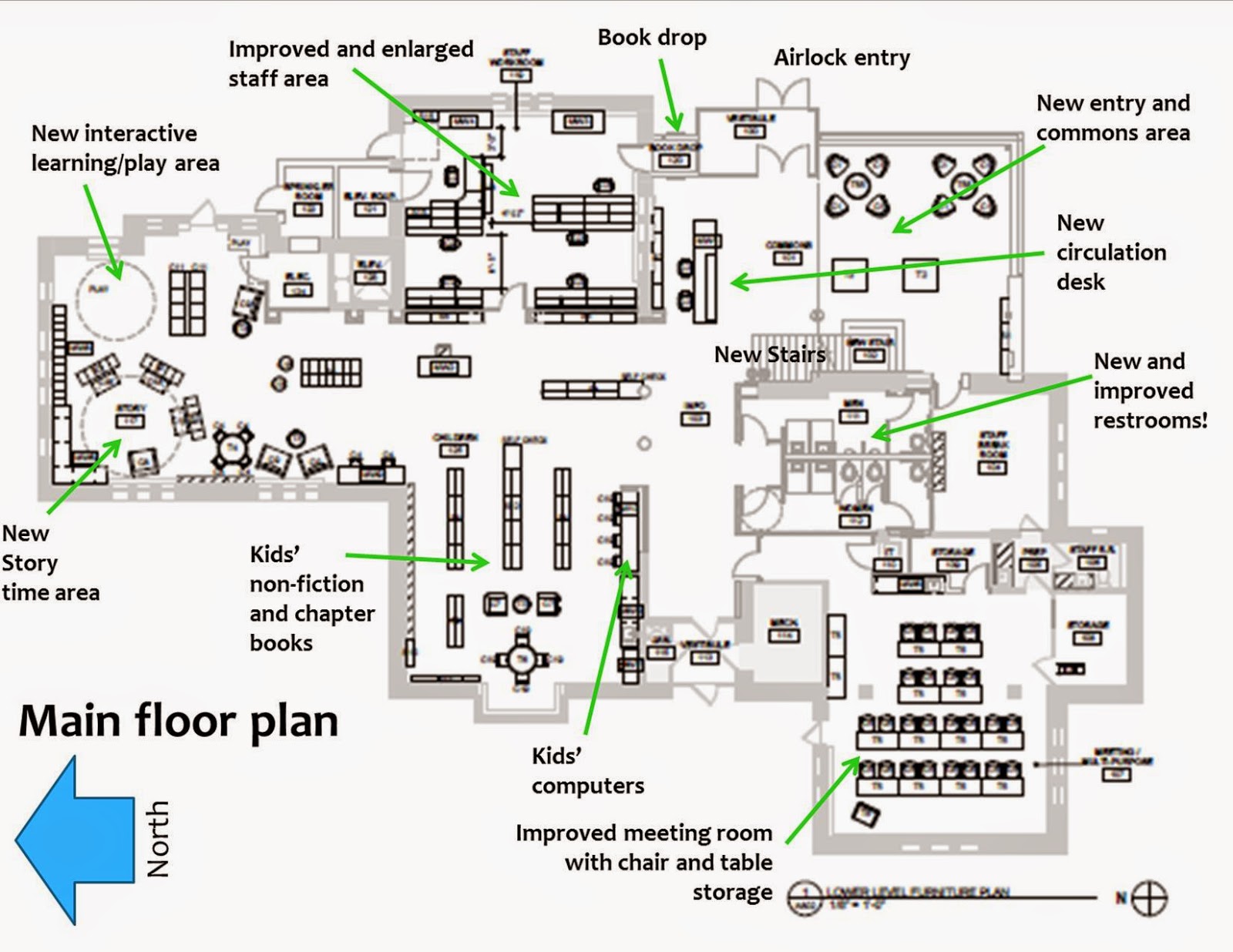 Northfield Public Library Take a look at the library's new layout!