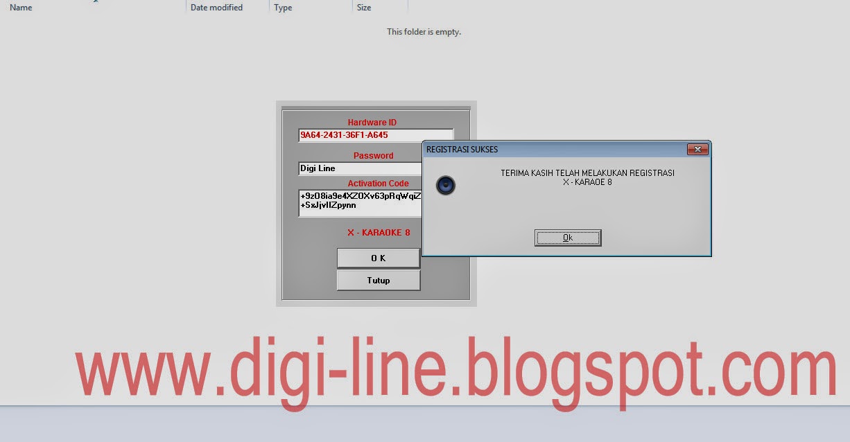 Software Karaoke (X Karaoke 8) Full Keygen Digi Line Real Share Place