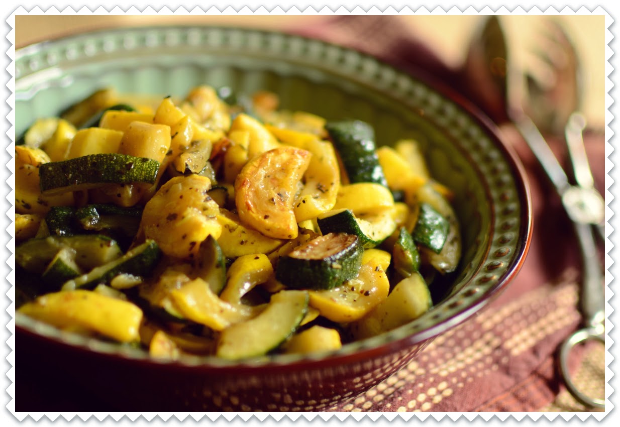 Keen Home Cook's blog Sauteed Zucchini,Yellow Squash and Onions recipe