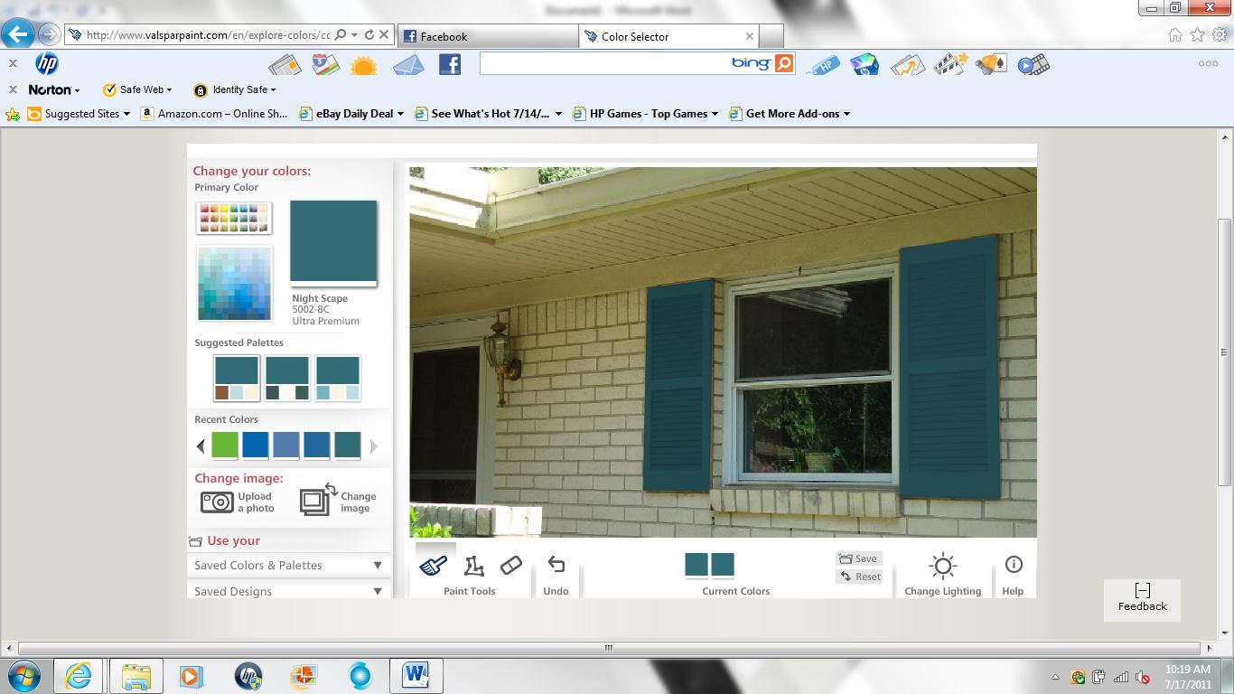 The Thrill of (Hunts)ville Valspar Virtual Makeover