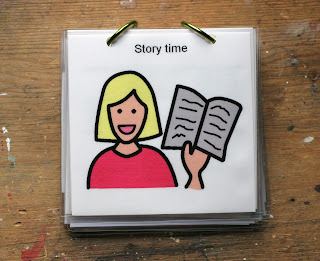 Alexandra or another Rett: Communication Symbols