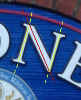 Geometry In The Real World: non- congruent alternate interior angles