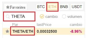 Cómo Comprar Criptomoneda Theta Token Comprar en Binance y Coinbase con Euros/Dolares Criptomoneda Futuro Theta Token (THETA)