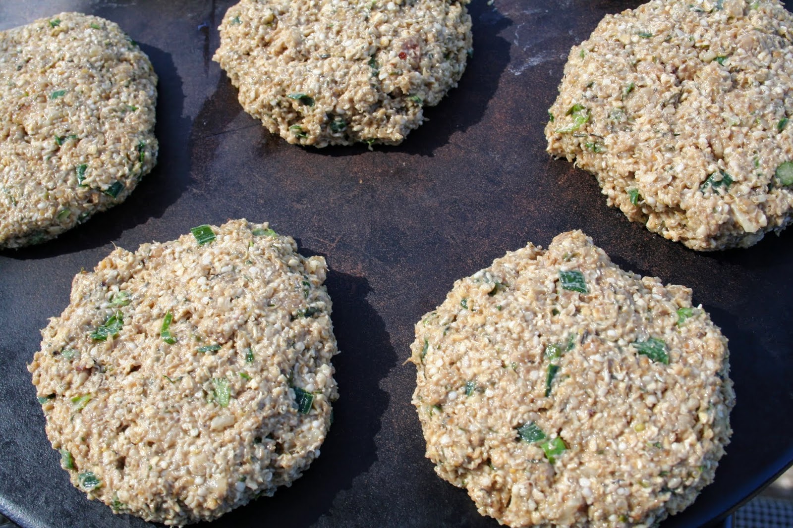 The Healthy Happy Wife Quinoa Vegan Patties (Dairy, Gluten and Egg Free)