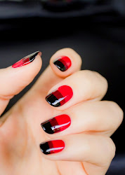 nail nails cool polish easy designs idea sonailicious quick gradient candy october side very unas days rojo tips awesome revlon