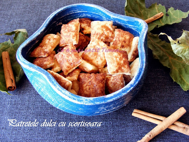 Patratele dulci cu scortisoara