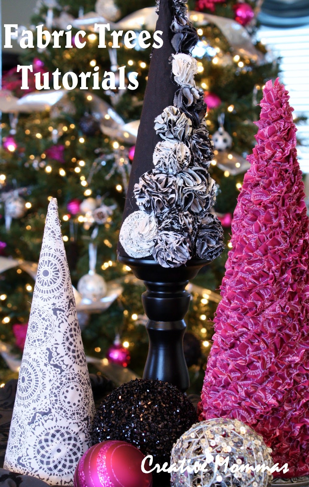 Creative Mommas Fabric Trees Tutorials