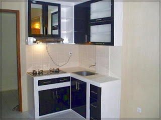 Dapur Rumah Minimalis Ukuran 2 x 2 dengan kitchen set mini Dapur Rumah Minimalis Ukuran 2 x 2 dengan kitchen set mini