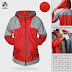 Jaket Amazing Adventure Merah